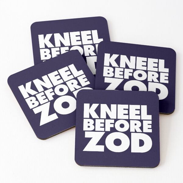 Item preview, Kneel Before Zod (White Print) designed and sold by GritFX.