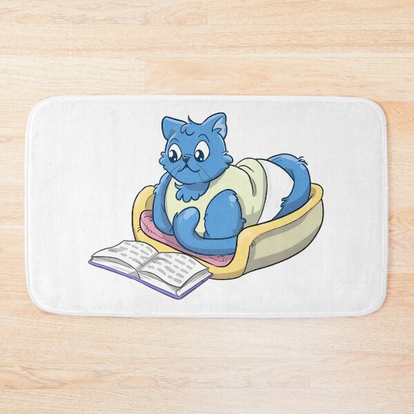 Item preview, Cozy Cat Reading in a Hot Dog Bun designed and sold by SoyLamderma.