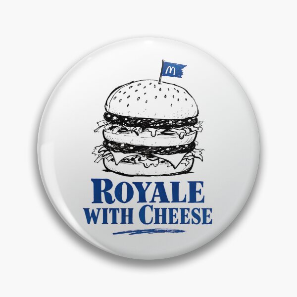 Item preview, Royale with Cheese.  designed and sold by Birdie and Flynn.