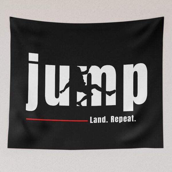 Item preview, Jump. Land. Repeat. designed and sold by TheFineShirt.