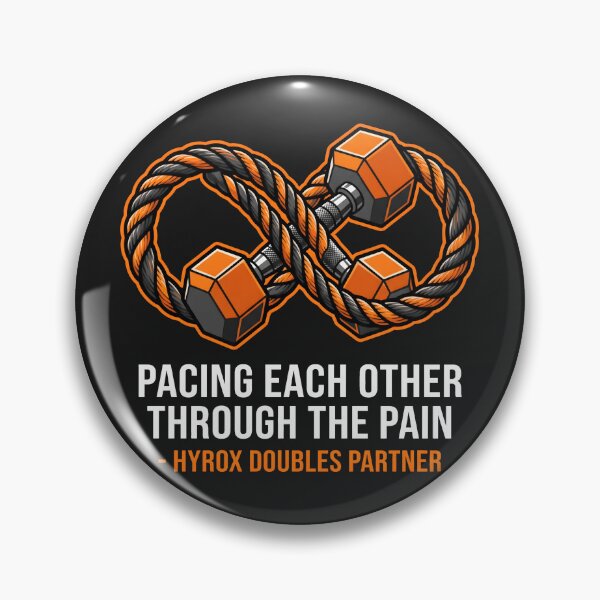 Item preview, Hyrox Doubles Partner - Functional Fitness Gym Humor designed and sold by SplashTastic.