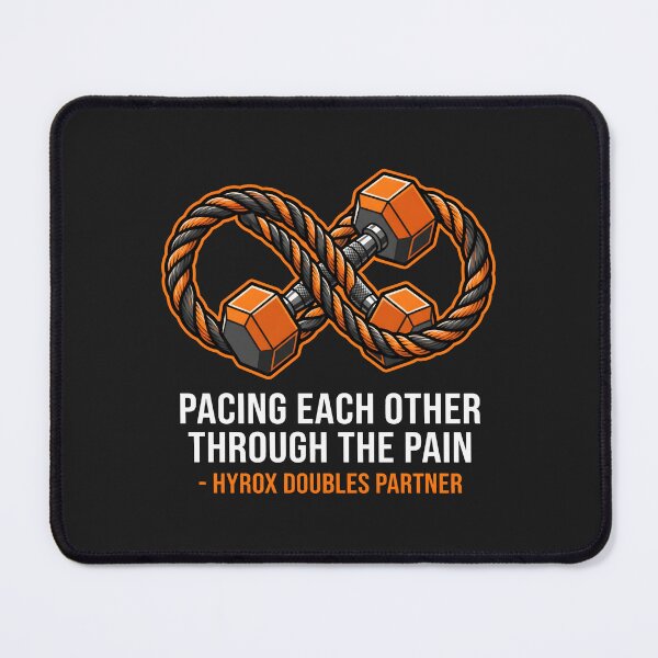 Item preview, Hyrox Doubles Partner - Functional Fitness Gym Humor designed and sold by SplashTastic.