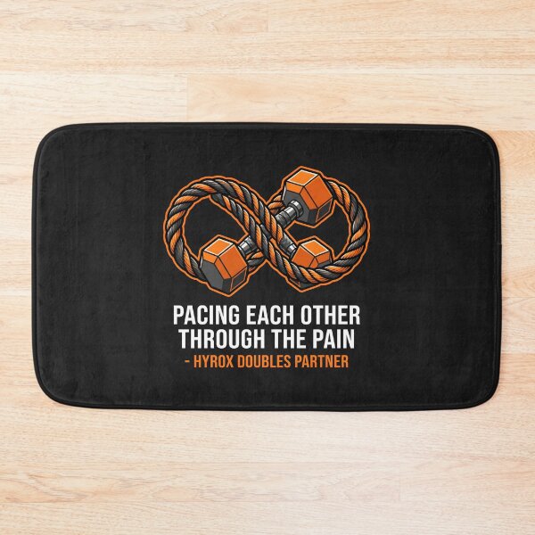 Item preview, Hyrox Doubles Partner - Functional Fitness Gym Humor designed and sold by SplashTastic.