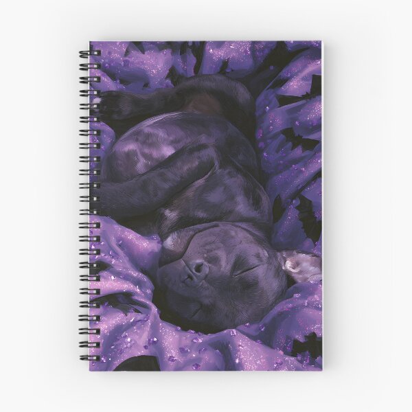 Item preview, Sleepy Pit Bull Puppy Print designed and sold by Nocturne  Paws.