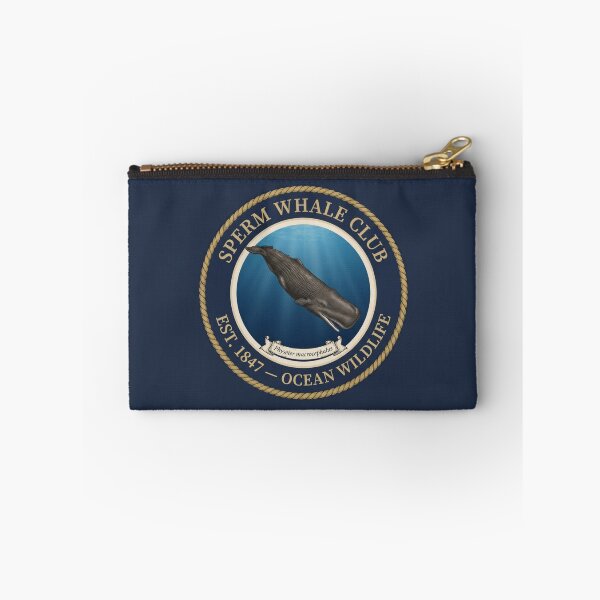 Item preview, Sperm Whale Club Vintage Badge Ocean Wildlife designed and sold by CalmCapy Co.