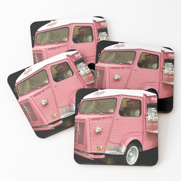 Item preview, Retro Pink Food Truck in Wan Chai, Hong Kong designed and sold by pbchan.