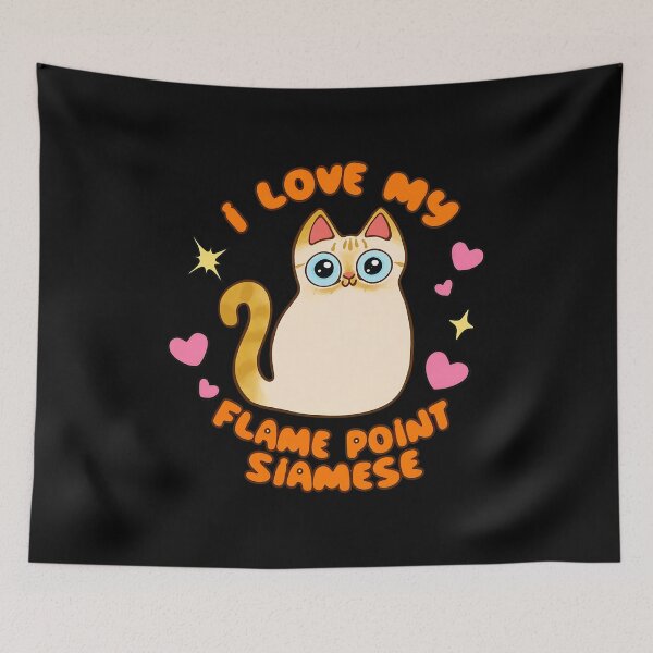 Item preview, I Love My Flame Point Siamese Cat Cute Pet Lover Gift designed and sold by SoyLamderma.