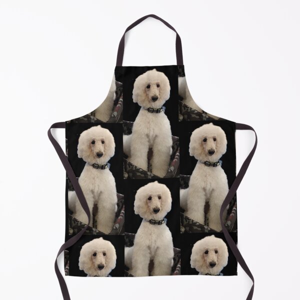 Item preview, Fluffy White Poodle Dog Portrait designed and sold by pbchan.