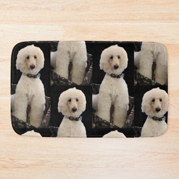Item preview, Fluffy White Poodle Dog Portrait designed and sold by pbchan.
