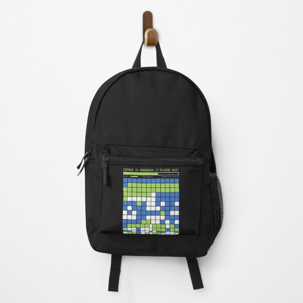 Item preview, Retro Computer Defrag - Cyberpunk IT Tech designed and sold by SplashTastic.