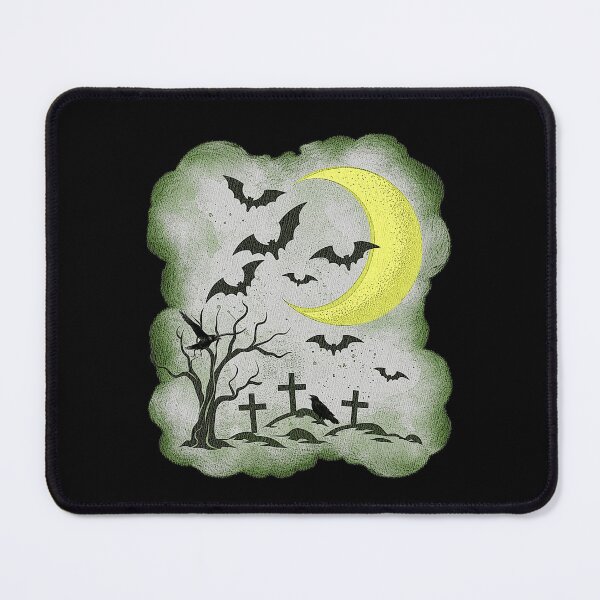 Item preview, Moons, night motifs, graves and bats designed and sold by Kirei-Lily.