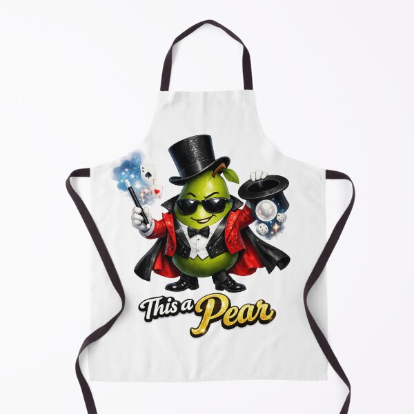Item preview, This a Pear - Funny Magician Fruit Pun designed and sold by RaulWeirdAndFun.