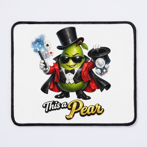 Item preview, This a Pear - Funny Magician Fruit Pun designed and sold by RaulWeirdAndFun.