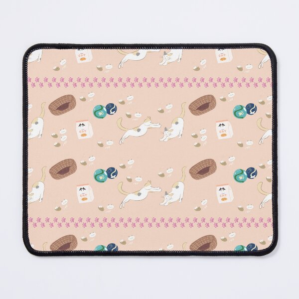 Item preview, Cat Seamless Pattern designed and sold by Flare-shiningray.