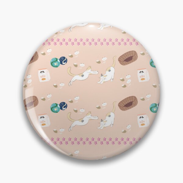 Item preview, Cat Seamless Pattern designed and sold by Flare-shiningray.
