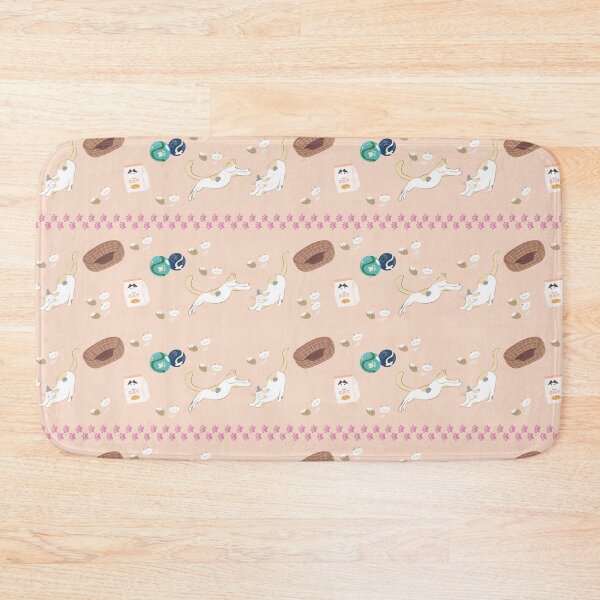 Item preview, Cat Seamless Pattern designed and sold by Flare-shiningray.