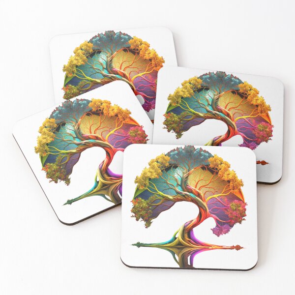 Item preview, Curved Tree with Mirrored Reflection designed and sold by RAGANADesign.