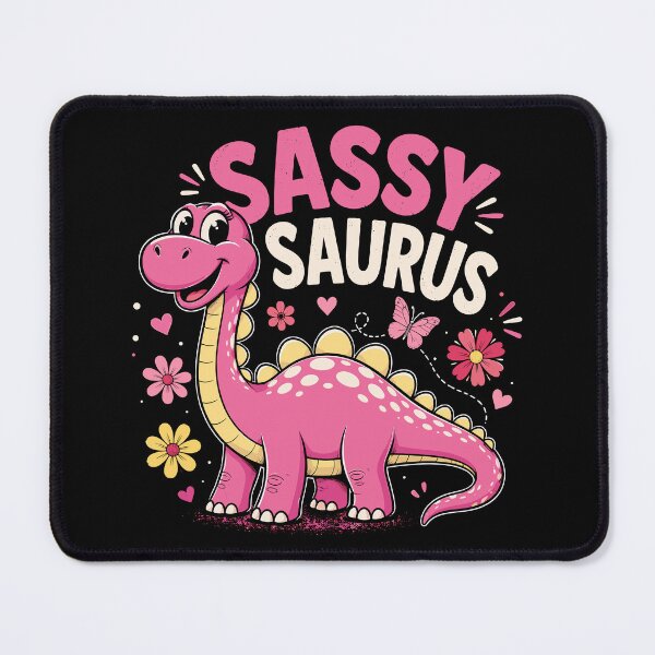 Item preview, Sassysaurus Funny Cute Dinosaur designed and sold by Portes-Ruty.