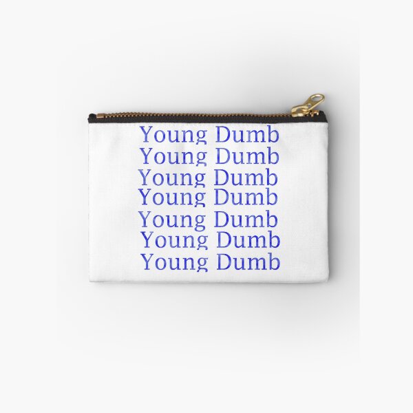 Item preview, Young Dumb Typography designed and sold by EllieBussau.