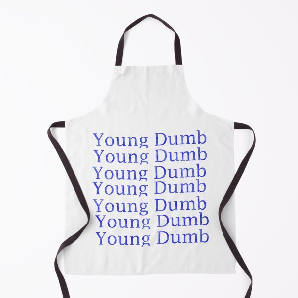 Item preview, Young Dumb Typography designed and sold by EllieBussau.