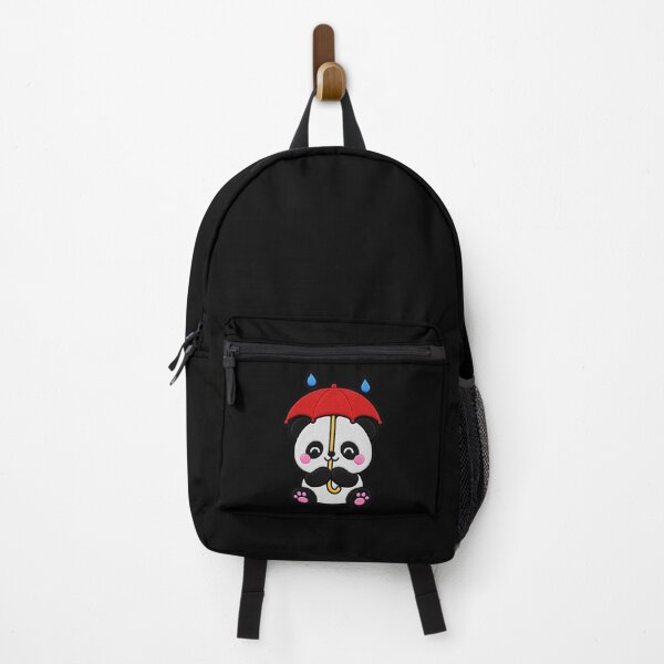 Item preview, Cute Panda Holding Red Umbrella Kawaii Embroidery Patch designed and sold by ColorSplash123.