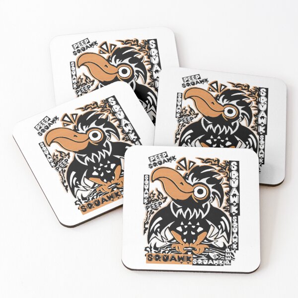Item preview, Black Bird Squawk Heavy Ink Vandal Streetwear Design designed and sold by StuffbyDEE.