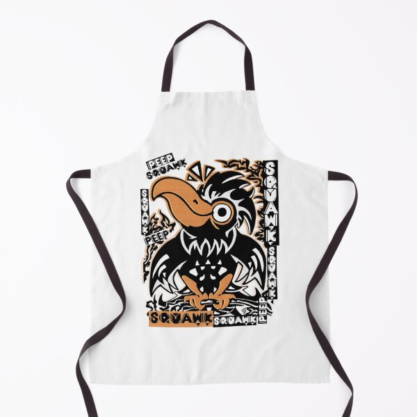 Aperçu de l'œuvre Black Bird Squawk Heavy Ink Vandal Streetwear Design créée et vendue par StuffbyDEE.