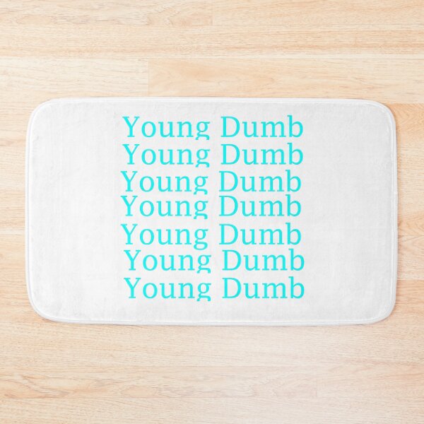 Item preview, Young Dumb Typography designed and sold by EllieBussau.