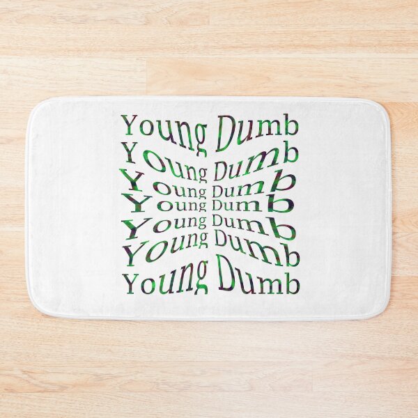 Item preview, Young Dumb Typography designed and sold by EllieBussau.