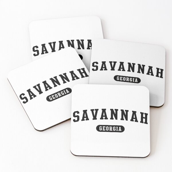 Item preview, Savannah Georgia Retro Collegiate Style Text designed and sold by SoyLamderma.