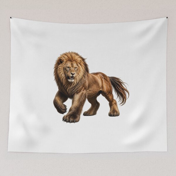 Item preview, Fierce Lion Horse Bear Chimera - Fantasy Animal Hybrid designed and sold by Mementoo.