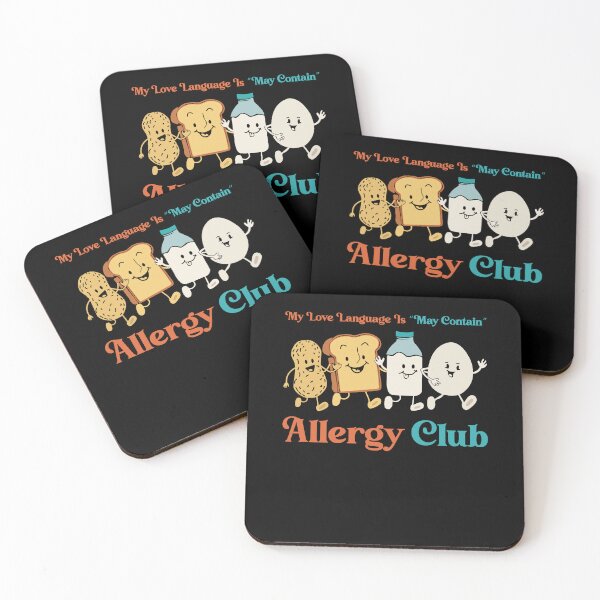 Item preview, Funny Allergy Club Handle Allergy With Care Food Allergic designed and sold by farhanhafeez.