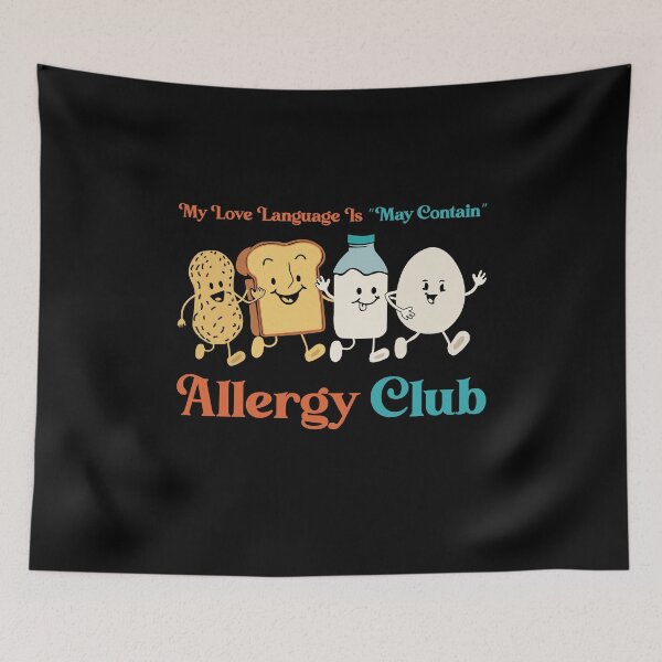 Item preview, Funny Allergy Club Handle Allergy With Care Food Allergic designed and sold by farhanhafeez.