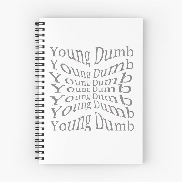 Item preview, Young Dumb Typography designed and sold by EllieBussau.
