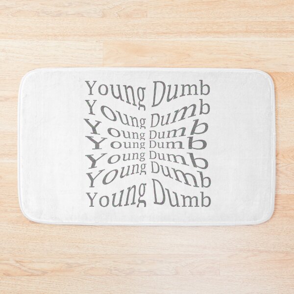 Item preview, Young Dumb Typography designed and sold by EllieBussau.