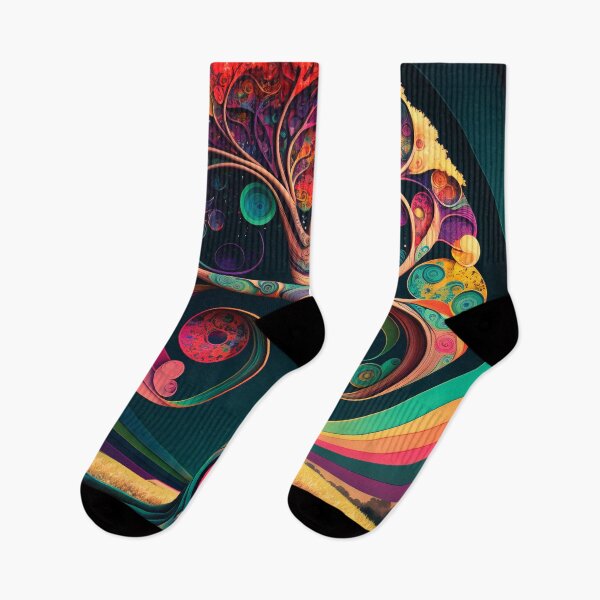 Item preview, Swirled Tree of Life Over Open Field designed and sold by RAGANADesign.