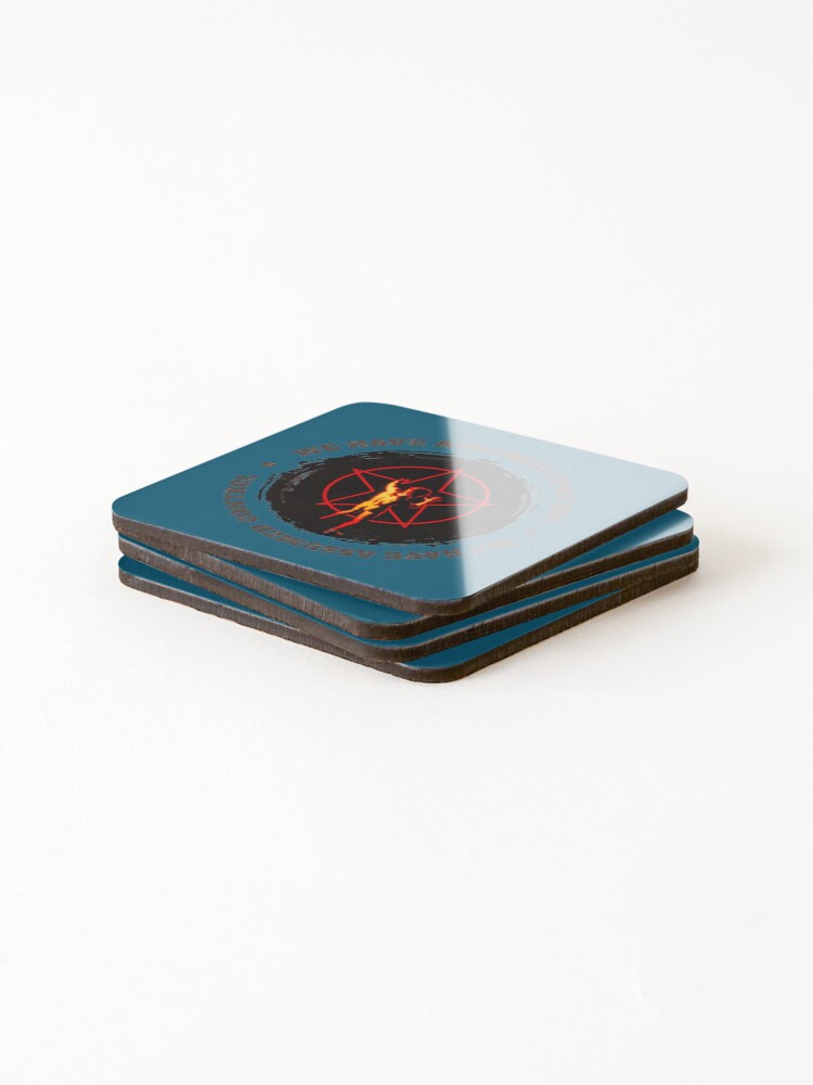 Thumbnail 4 of 5, Coasters (Set of 4), Assumed Control Starman designed and sold by RileyReynolds.