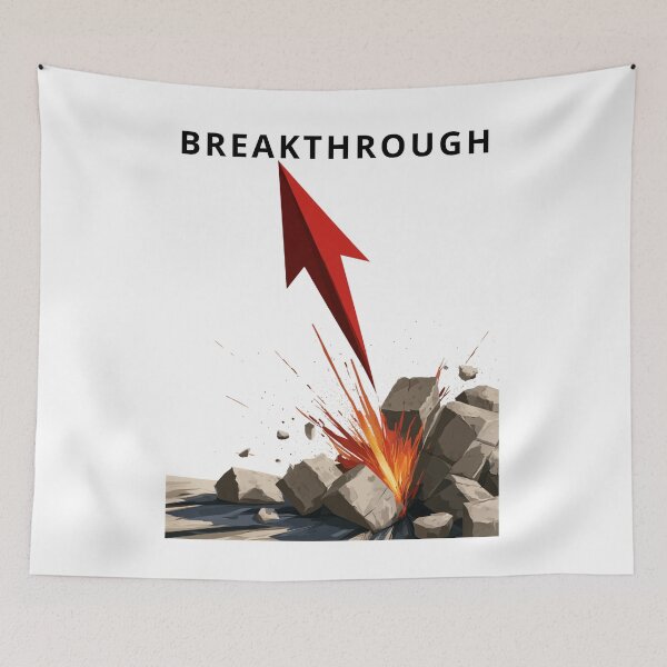 Item preview, Dynamic 3D Red Arrow Concept Illustration designed and sold by TrendyGalaxy.