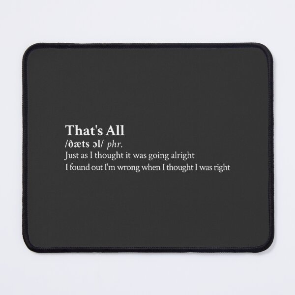 Item preview, Genesis Aesthetic Quote Rock Music Lyrics Black PERFECT GIFT FOR YOU AND FRIENDS designed and sold by kaee-eeee.