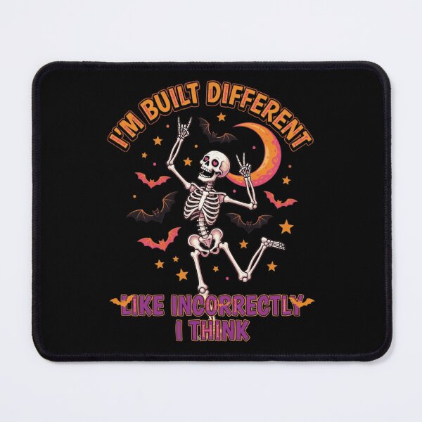 Item preview, I’m Built Different Like Incorrectly I Think Skeleton designed and sold by CF_VintageDesign.