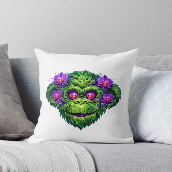 Item preview, Julius the monkey in the neon jungle designed and sold by teemix.