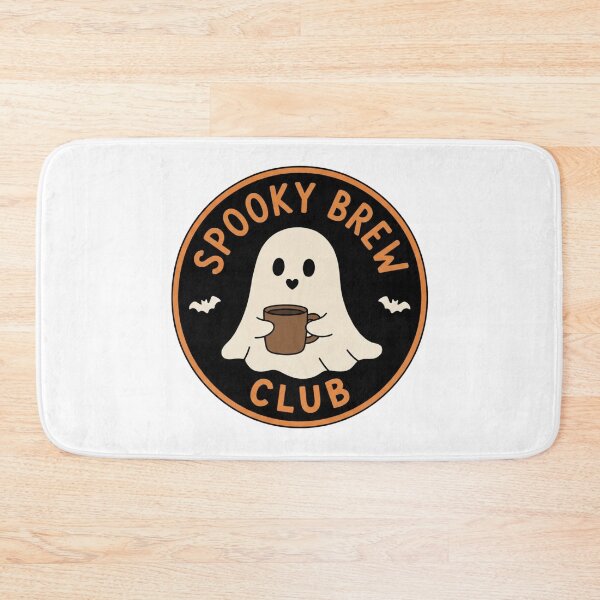 Item preview, Cute Ghost Holding Coffee Mug / Spooky Brew Club designed and sold by LuloCreative.