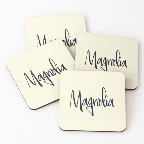 Item preview, MAGNOLIA personalized type design designed and sold by CharlottePlaceArt.