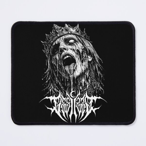 Item preview, Ahegao Queen Brutal Art Metal Style designed and sold by DESIPSED.