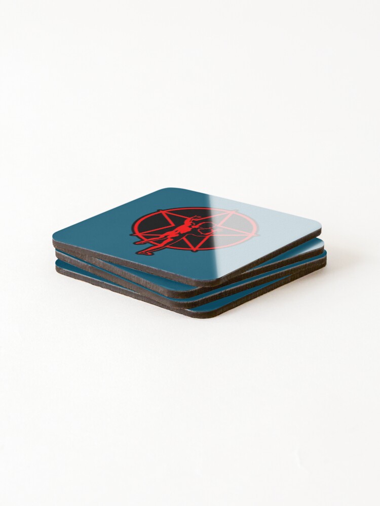 Thumbnail 4 of 5, Coasters (Set of 4), Rush Band designed and sold by RileyReynolds.