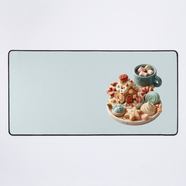 Item preview, Sweet Gingerbread House and Winter Cocoa Art designed and sold by colorful-white.