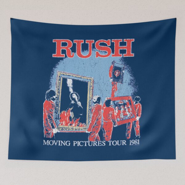 Item preview, Rush Moving Pictures Tour T-Shirt Rush Band T-Shirt Rush Presto Tour Shirt Rush Tour 1990 T-Shirt Rush Rock Band designed and sold by RileyReynolds.