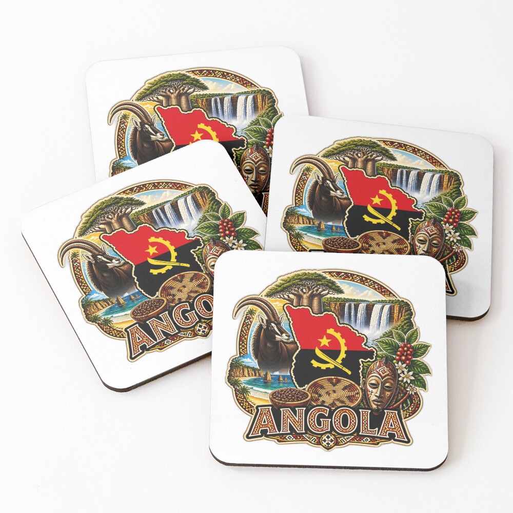Item preview, Coasters (Set of 4) designed and sold by FunFitsFactory.