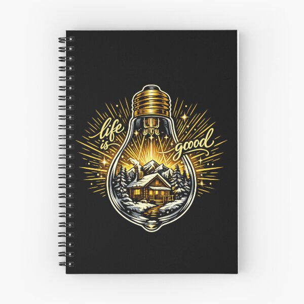 Item preview, Life Is Good Cabin in a Lightbulb designed and sold by teemix.