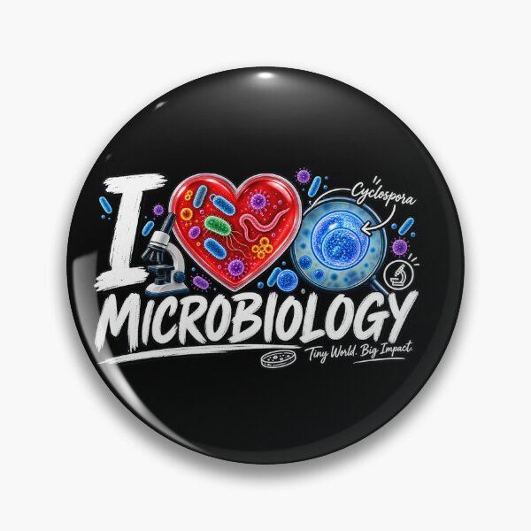 Item preview, I Love Microbiology | Cute Science & Lab Sticker | Microbiologist Gift designed and sold by ritach11.